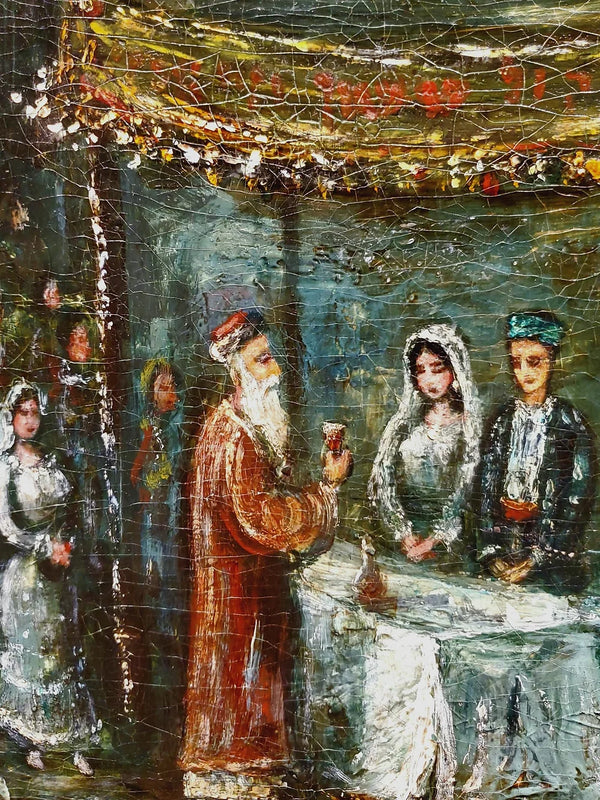 Jewish Wedding Scene