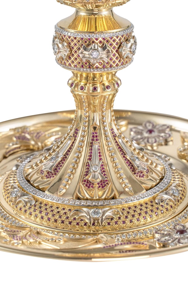 Golden Elijah's Goblet with the Pilgrimage Holidays - Zion Hadad - JLuxury