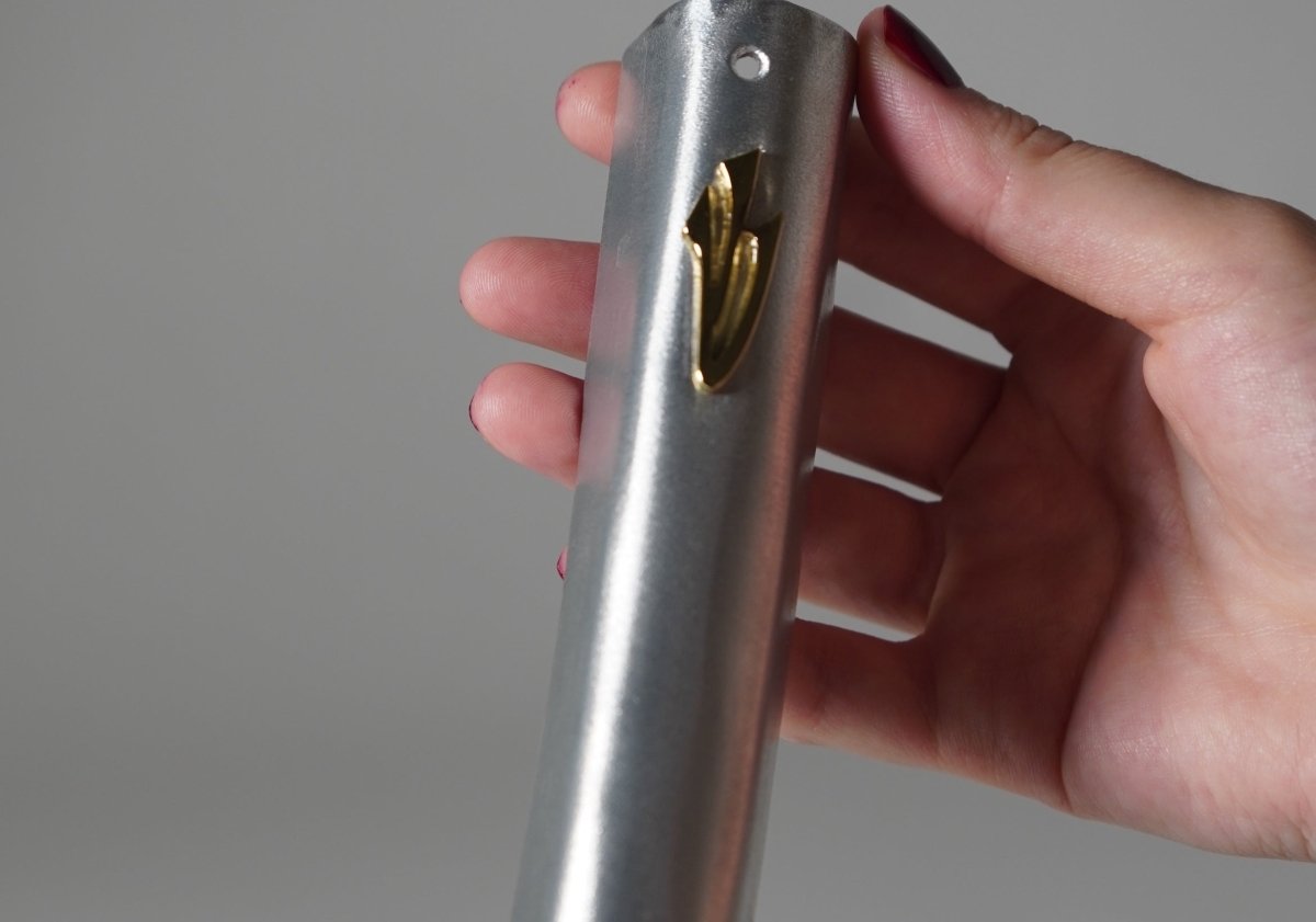 Iron Dome Mezuzah - Rockets into Roses - JLuxury 3D