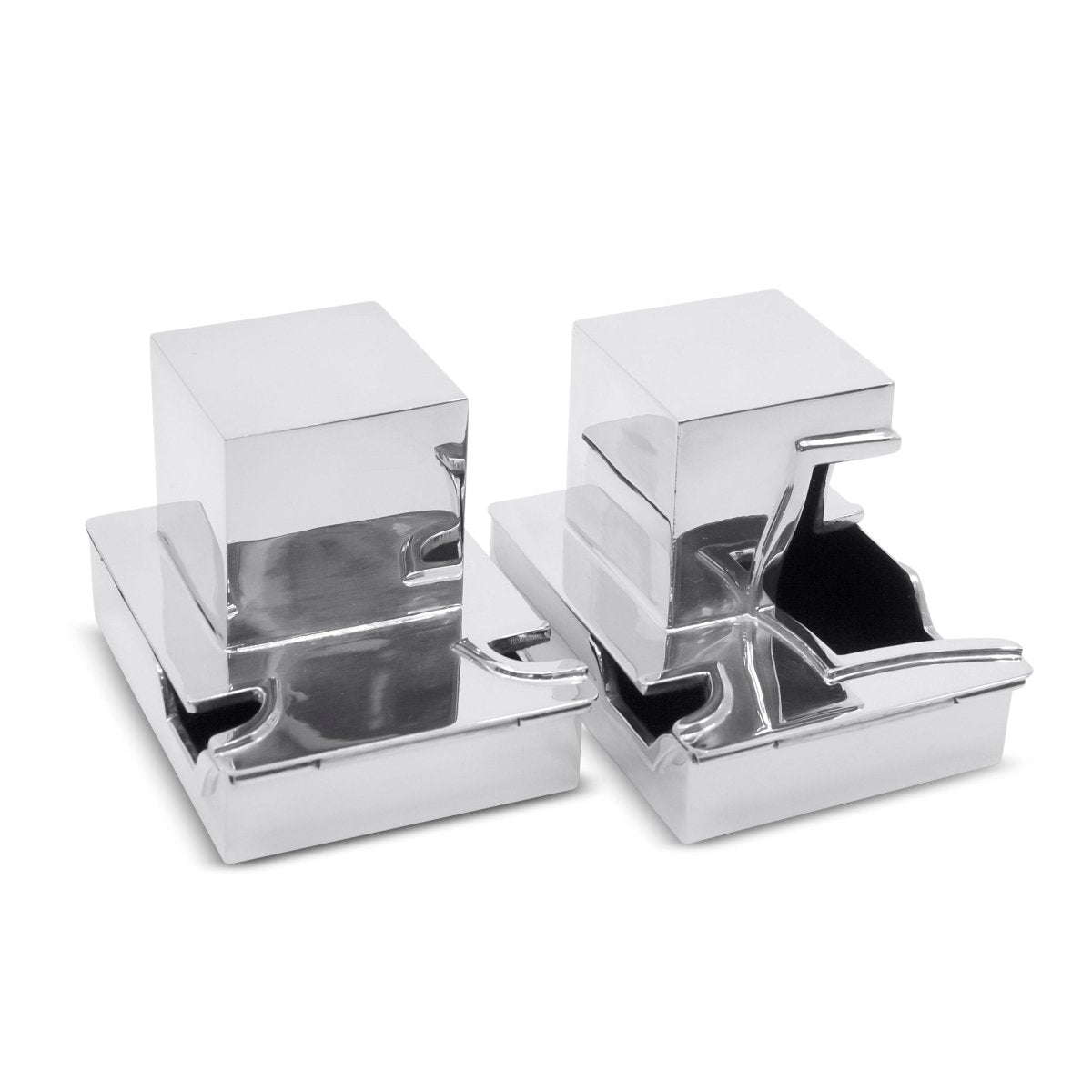 Kotel Sterling Silver Teffilin Boxes - Zion Hadad - JLuxury