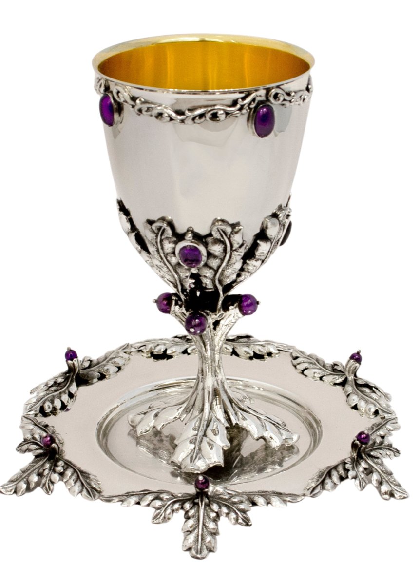 Majestic Amethyst Elijah Cup Set - Avi Nadav - JLuxury