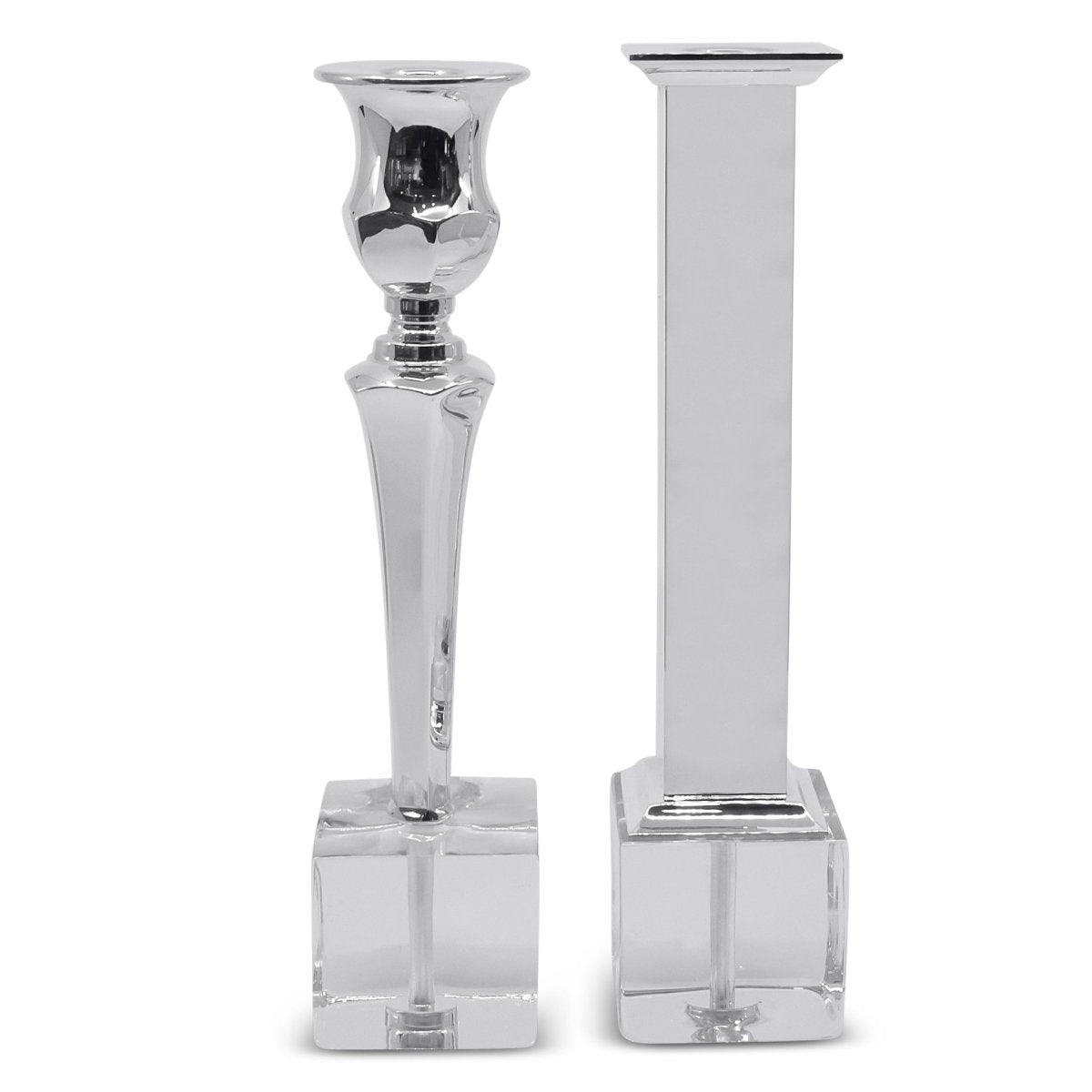 Modern Sterling Silver Hanukkiah for Hanukkah - Zion Hadad - JLuxury