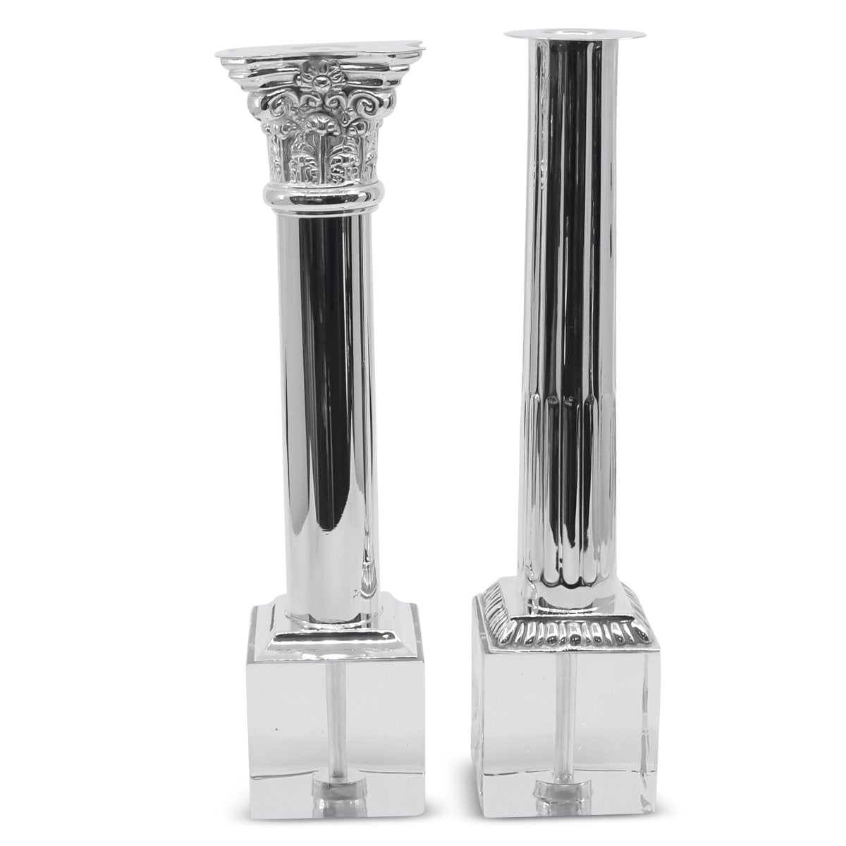 Modern Sterling Silver Hanukkiah for Hanukkah - Zion Hadad - JLuxury
