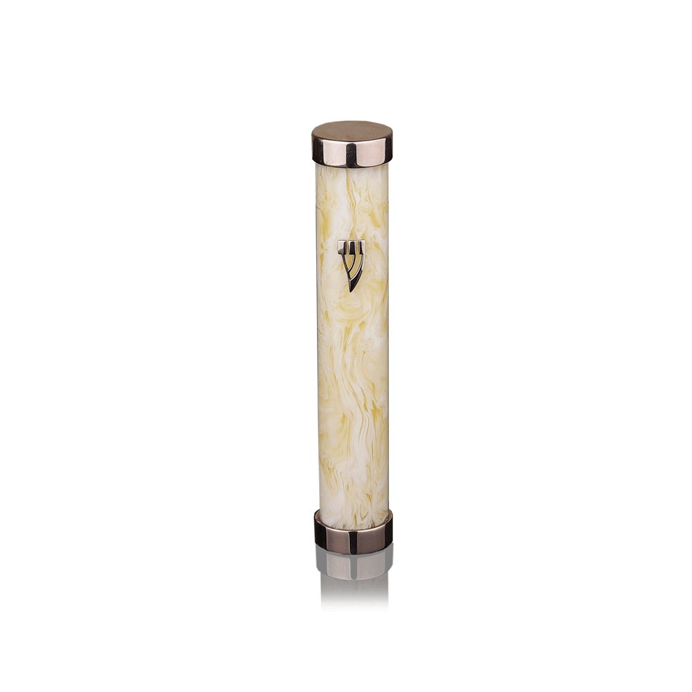 Tzfat Amber Mezuzah Case - David Roytman - JLuxury