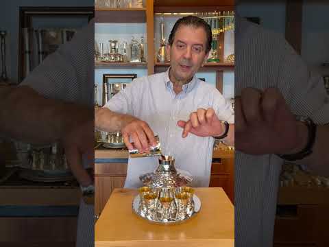 Hammered Shabbat Wine Fountain - 6,8 or 12 Guests - Zion Hadad - JLuxury